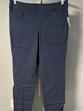 Liz Claiborne Navy Straight Leg Pants
